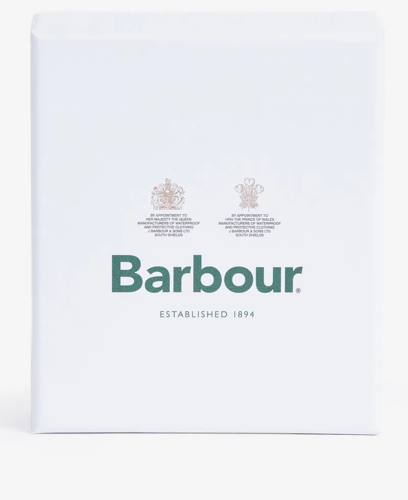 Barbour Logo Hip Flask Green-4